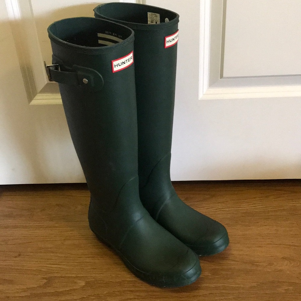 Hunter rain boots